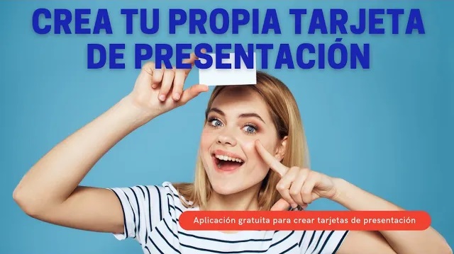 Cómo hacer una TARJETA DE PRESENTACIÓN GRATIS Diseña tu propia tarjeta